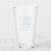 Whimsical Goed is Goede Typografie Glas (Achterkant)