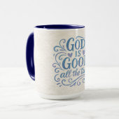 Whimsical Goed is Goede Typografie Mok (Voorkant links)