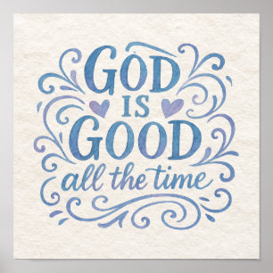 Whimsical Goed is Goede Typografie Poster