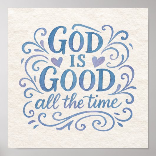 Whimsical Goed is Goede Typografie Poster (Voorkant)