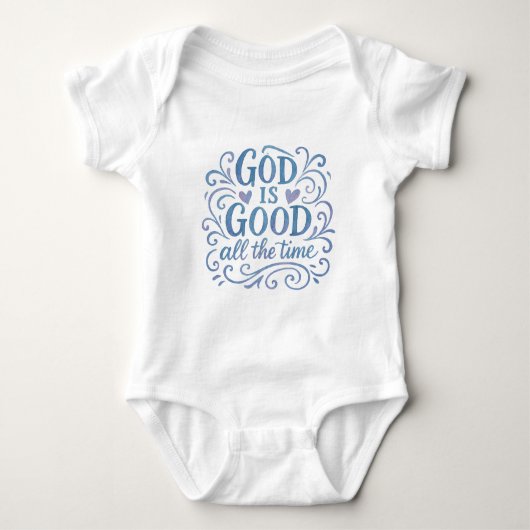 Whimsical Goed is Goede Typografie Romper (Voorkant)