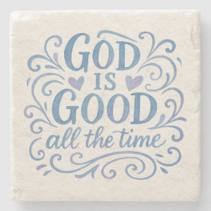 Whimsical Goed is Goede Typografie Stenen Onderzetter