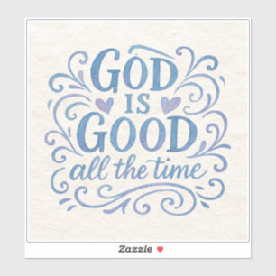 Whimsical Goed is Goede Typografie Sticker