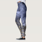 whimsical gold mandala confetti design leggings (Links)