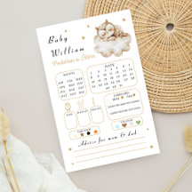 Whimsical Gold Star Baby voorspellingen advies spe