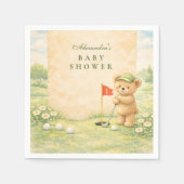Whimsical Golf Story Baby Shower Servet (Voorkant)