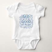 Whimsical Good is een goede typografie Romper (Voorkant)