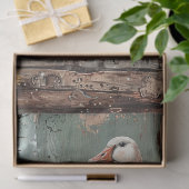 Whimsical Goose op een Nest Decoupage Tissuepapier (Geschenk)