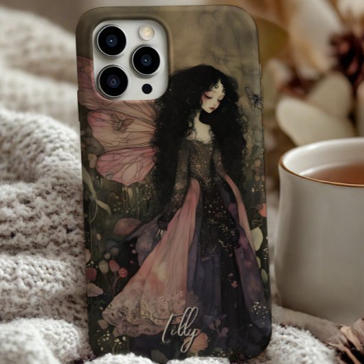 Whimsical Gothic Fairy Dark Fantasy Gepersonalisee Case-Mate iPhone Case