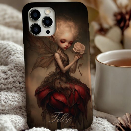 Whimsical Gothic Fairy Dark Fantasy Gepersonalisee Case-Mate iPhone Case