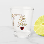 Whimsical Gothic Love Potion Shot Glas (Voorkant)