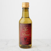 Whimsical Gothic Love Potion Wijn Etiket (Voorkant)