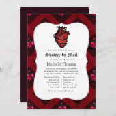 Whimsical Gothic Vrijgezellenfeest per mail Kaart (Voorkant / Achterkant)