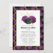 Whimsical Gothic Witch-Vrijgezellenfeest per post Kaart (Voorkant)