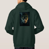 Whimsical Gotische Gezicht Architectuur Hoodie (Achterkant)
