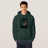 Whimsical Gotische Gezicht Architectuur Hoodie (Voorkant volledig)