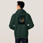 Whimsical Gotische Gezicht Architectuur Hoodie (Achterkant volledig)