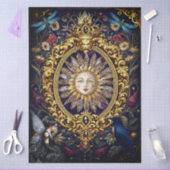 Whimsical Gotische Hemelse Libelle Raaf Fee Tissuepapier (Craft)