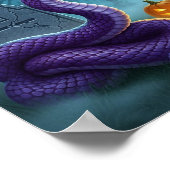 Whimsical Graveyard Halloween Poster (Hoek)