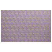 Whimsical Green Olife Stippen Pattern op Paars Stof (Yard (91,4 cm))