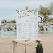 Whimsical Greenery | Alfabetische zitplaats Poster