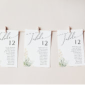 Whimsical Greenery en Gold | Tabelnummer