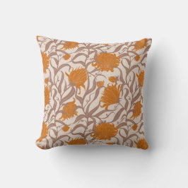 Whimsical Grote Bloem Herfst Kleur Kussen