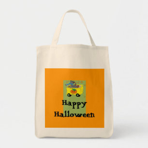 Whimsical Halloween Design Tote Bag