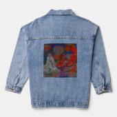 Whimsical Halloween Dreams Denim Jacket (Achterkant)