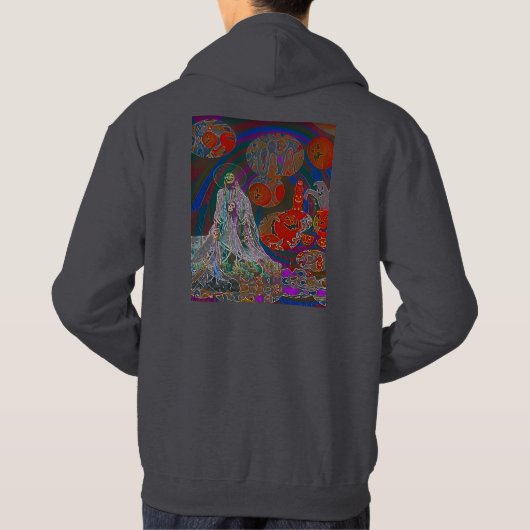 Whimsical Halloween Dreams Hoodie (Achterkant)