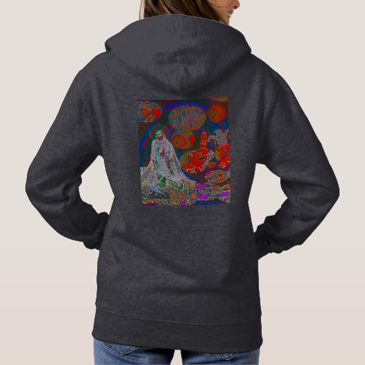 Whimsical Halloween Dreams Hoodie (Achterkant)