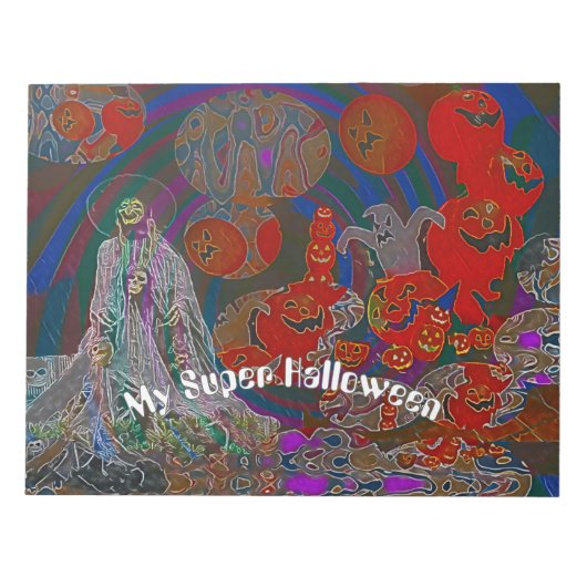 Whimsical Halloween Dreams Notitieblok (Voorkant)