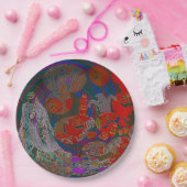 Whimsical Halloween Dreams Papieren Bordje (Feest)