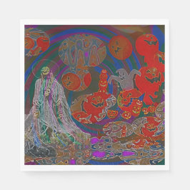 Whimsical Halloween Dreams Servet