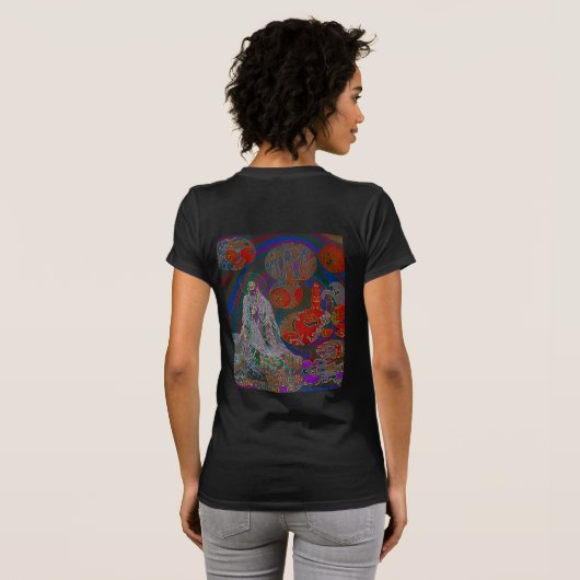Whimsical Halloween Dreams T-shirt (Achterkant volledig)