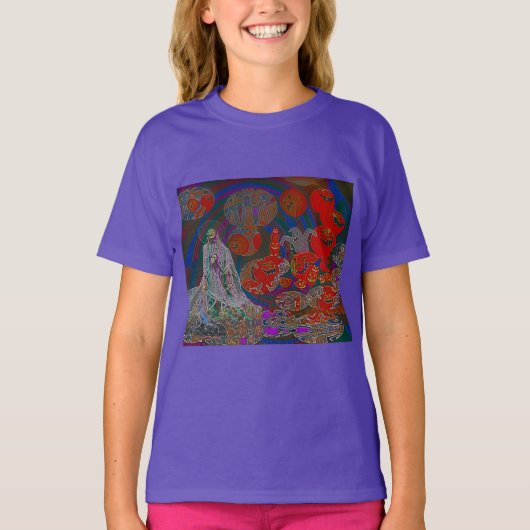 Whimsical Halloween Dreams T-shirt (Voorkant)