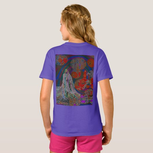 Whimsical Halloween Dreams T-shirt (Achterkant volledig)