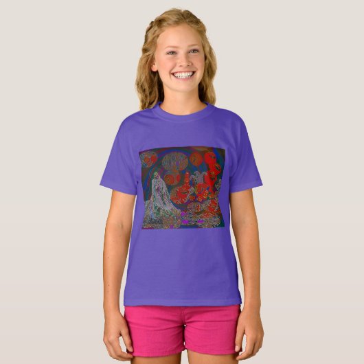 Whimsical Halloween Dreams T-shirt (Voorkant volledig)