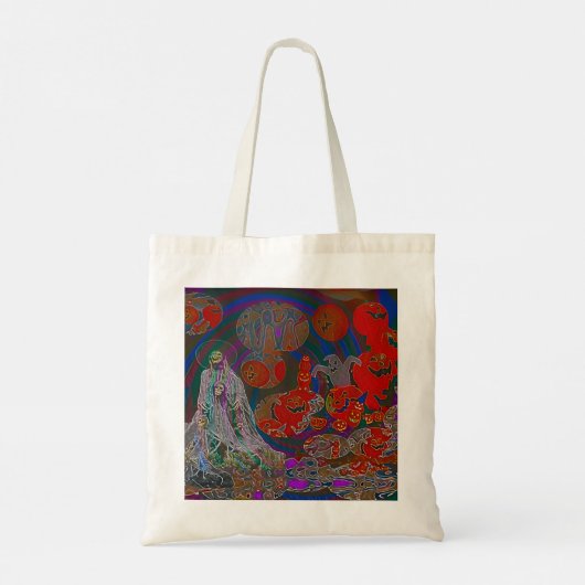 Whimsical Halloween Dreams Tote Bag (Achterkant)