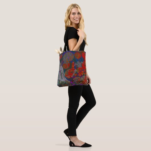 Whimsical Halloween Dreams Tote Bag (Op model)