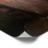 Whimsical Halloween Fairy met Pumpkin Fantasy Art Poster (Hoek)