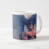 Whimsical Halloween Fairy Mok (Voorkant rechts)