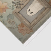 Whimsical Halloween Fairy op het toilet met decoup Tissuepapier (Detail)