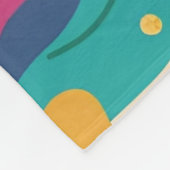 Whimsical Halloween Fall laat een naadloos patroon Fleece Deken (Hoek)