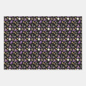 Whimsical Halloween Gift Wrapping Paper 3 Pack (Voorkant 2)