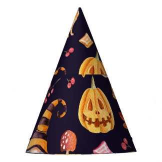 Whimsical Halloween: Gnomen & Pompoenen Feesthoedjes