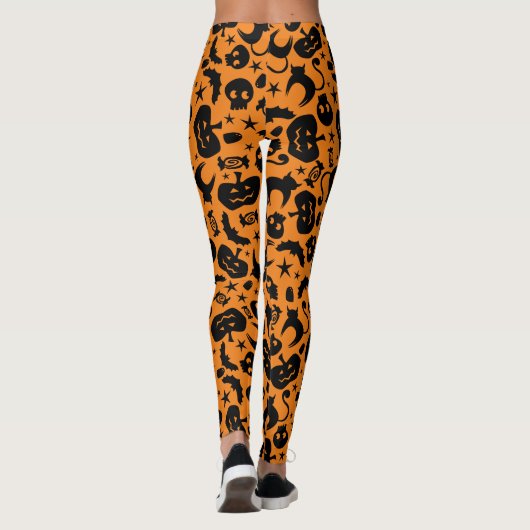 Whimsical Halloween Leggings (Achterkant)
