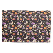 Whimsical Halloween Night Sky Pattern Kussensloop (Achterkant-Links)