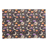 Whimsical Halloween Night Sky Pattern Kussensloop (Voorkant-Rechts)