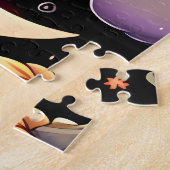 Whimsical Halloween Night Sky Pattern Legpuzzel (Zijkant)